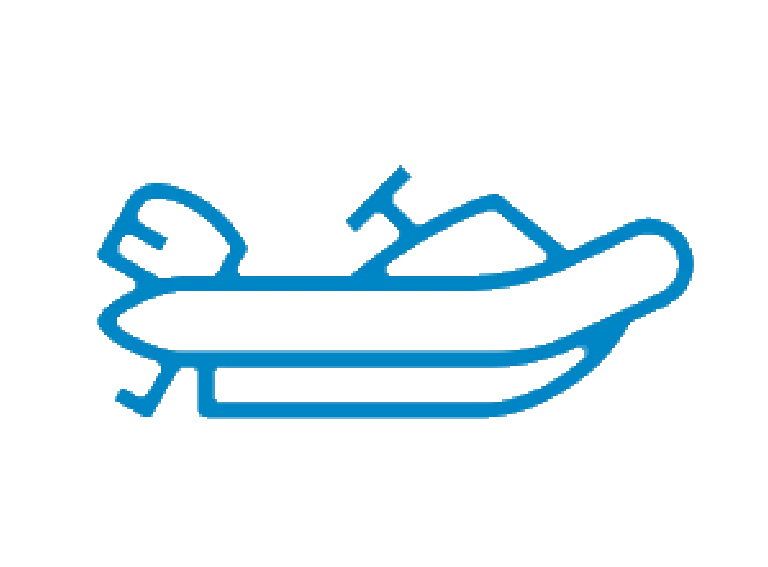 Logo łodzi motorowej